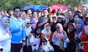 Antusias Warga Makassar Sambut Taruna Ikrar Car Free Day Boulevard , BPOM sosialisasi Pangan Aman